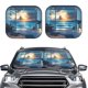 thumbnail image 2 of Fotbe Ocean View Bedroom Juego de 2 Piezas de Parasoles para Parabrisas | Bloqueador Solar para Auto | Accesorios Plegables para Protección Solar Interior-Large, 2 of 6