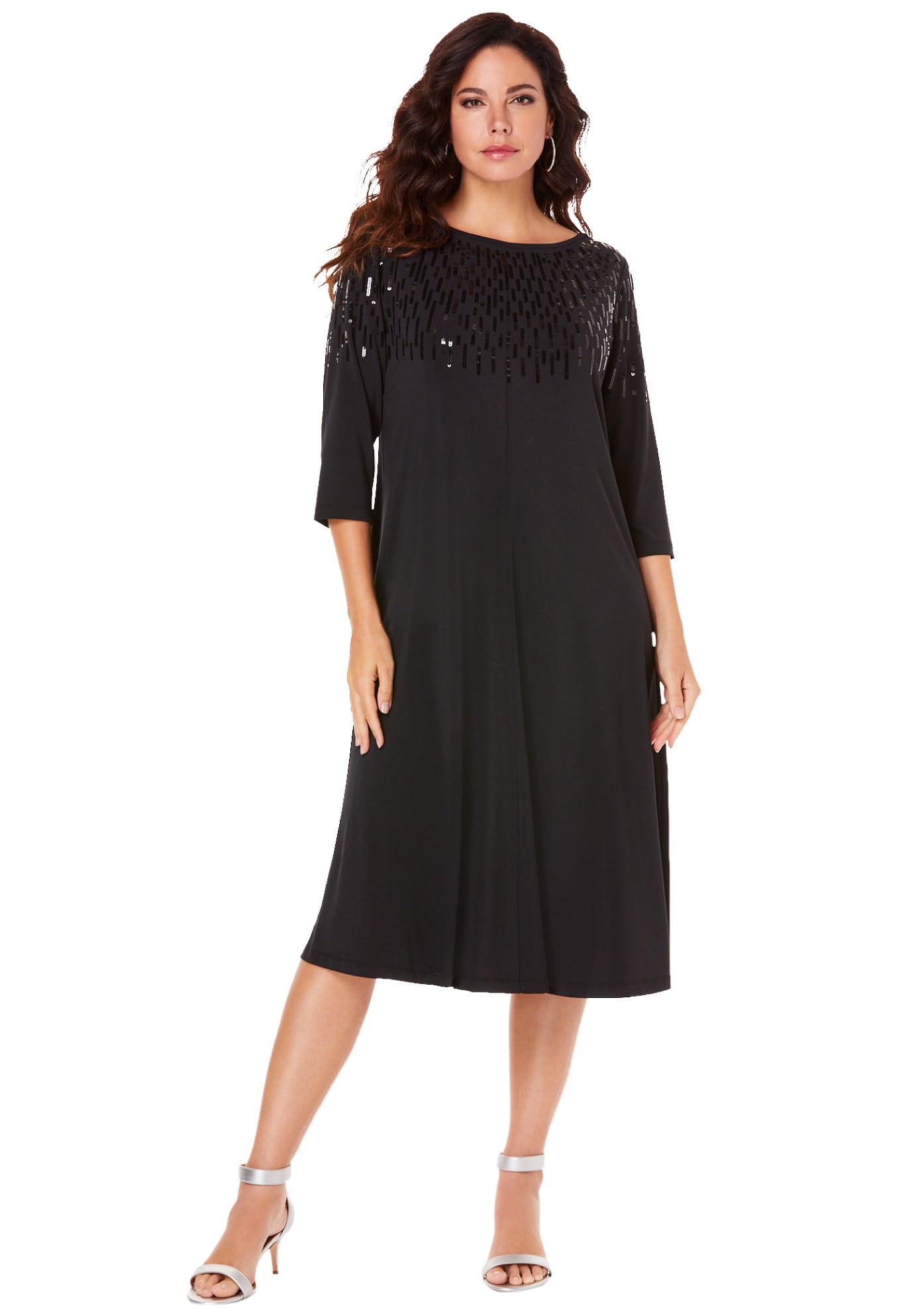 Women's swing dress midi dress Clearance