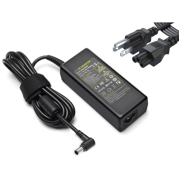 Cable de alimentación RUIQIU 19 V 4 A compatible con televisores Samsung de 32 pulgadas