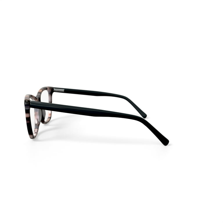 Walmart Women's WPLL800 Prescription Eyeglasses with Case, Black