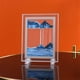 thumbnail image 5 of Mesa de imagen de arena en movimiento, arte de paisaje de arena giratorio, decoración de pintura 3D, sala de estar, oficina, adorno de escritorio, regalos de fiesta, 7 pulgadas, azul Inevent HA027437-03B, 5 of 7