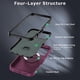 thumbnail image 5 of Funda Case MYBAT Maverick Mag clip para iPhone 16 PRO - Ciruela con mica, 5 of 10