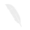 thumbnail image 3 of Pluma En Forma De Bricolaje De Arte De Plata De Acrílico De Espejo De Pared Pegatina Decoración Mural Mural Magideal Moderno, 3 of 6