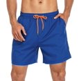 thumbnail image 3 of SURJDE Mens Swim Trunks Quick Dry Mens Board Shorts Bathing Suits Mens Swim Trunks with Compression Liner, 3 of 7