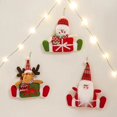 thumbnail image 3 of Colgante de árbol de Navidad para decoración del hogar, muñeco de nieve, Papá Noel, ciervo, adornos de Navidad, juguetes de Año Nuevo, regalo, 2024, 3 of 4