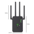 thumbnail image 4 of Extensor WiFi de 1200 Mbps, amplificador WiFi de 2,4 GHz y 5 GHz, repetidor de enrutador WiFi para el hogar., 4 of 9