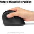 thumbnail image 2 of Kensington Pro Fit Ergo Vertical Wireless Mouse-Black, 2 of 5