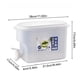 thumbnail image 5 of Toystoory Jarra de agua para congelador de 3,5 l, nevera, botella de leche de agua fría, hervidor de cerveza transparente con grifo, grifo de Mostrada, 5 of 6