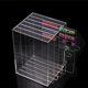 thumbnail image 3 of De 2, Caja De Almacenamiento De Cosméticos Apilable De 2 Cajones Organizador De Maquillaje 5 Capas De Uñas / Pestañas Pan Salvador Tablero de injerto de pestañas, 3 of 10