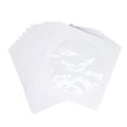 thumbnail image 4 of TEHAUX 100Ud Cd Packaging Bag White Paper Case with Transparent Window for Easy Storage and Portable Use, 4 of 8