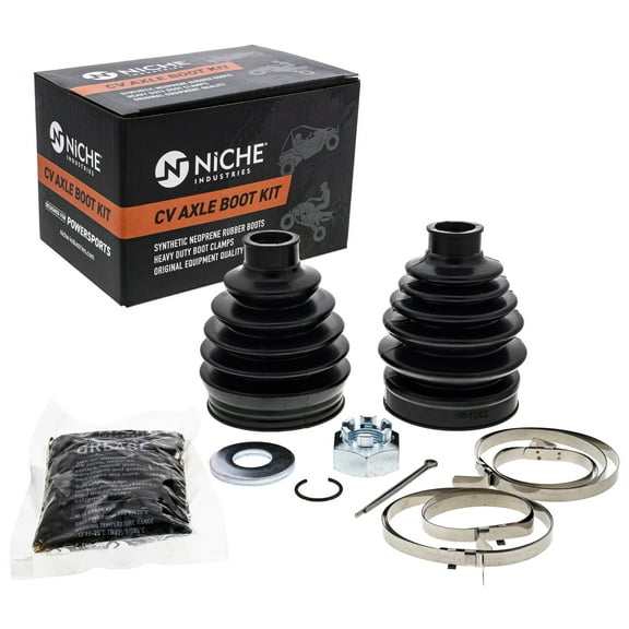 Niche Front CV Axle Boot Kit for Can-Am 705401345 Outlander 650 ATV 519-KCV2280B