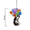 thumbnail image 4 of Paquete de 2 o 3 colgantes de adorno para coche con globos de colores para perro 2 piezas SM SunniMix Colgante colgante de coche, 4 of 7