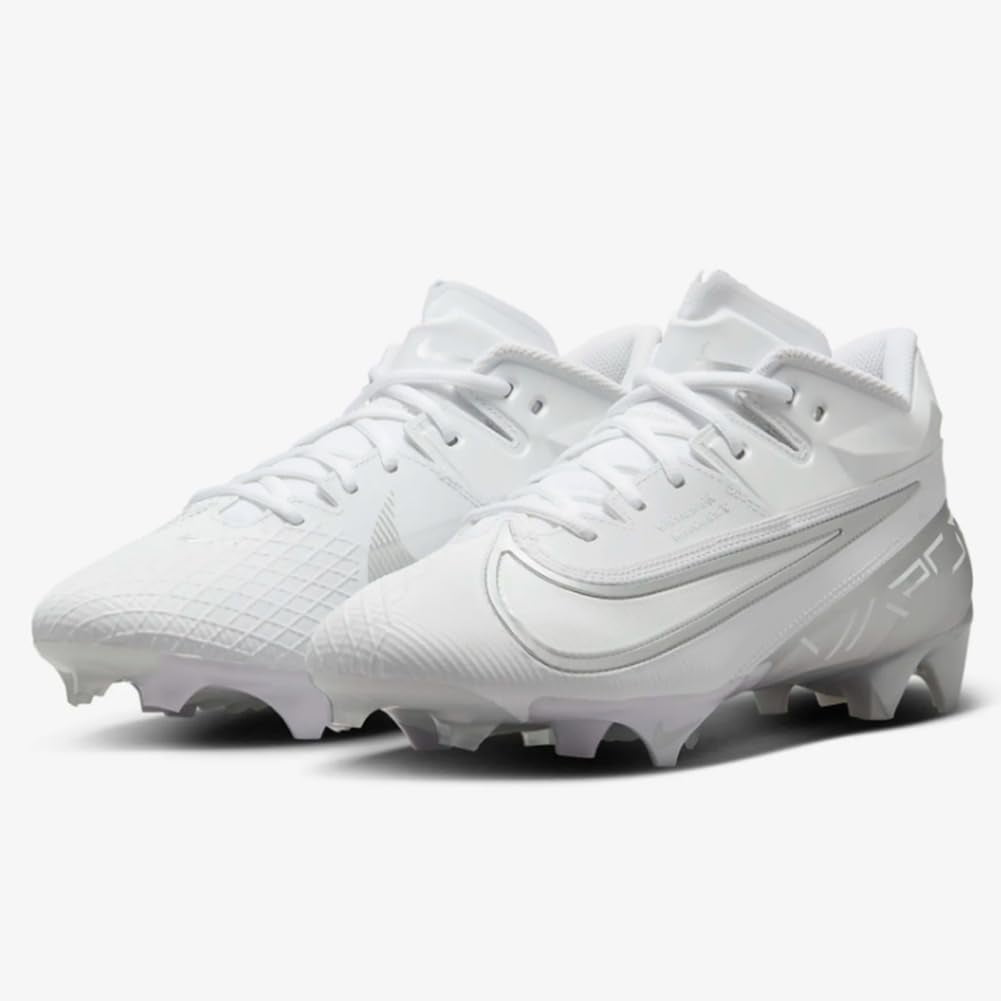 white football cleats size 8
