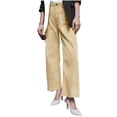thumbnail image 3 of High Waist Casual Women Ankle Jeans Straight Leg Denim Pants, 3 of 6