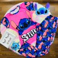 thumbnail image 1 of 2024 pijamas de personajes de dibujos animados para mujer, pantalones largos de manga corta estampados, conjunto de dos piezas, pijamas, ropa para el hogar, 1 of 4