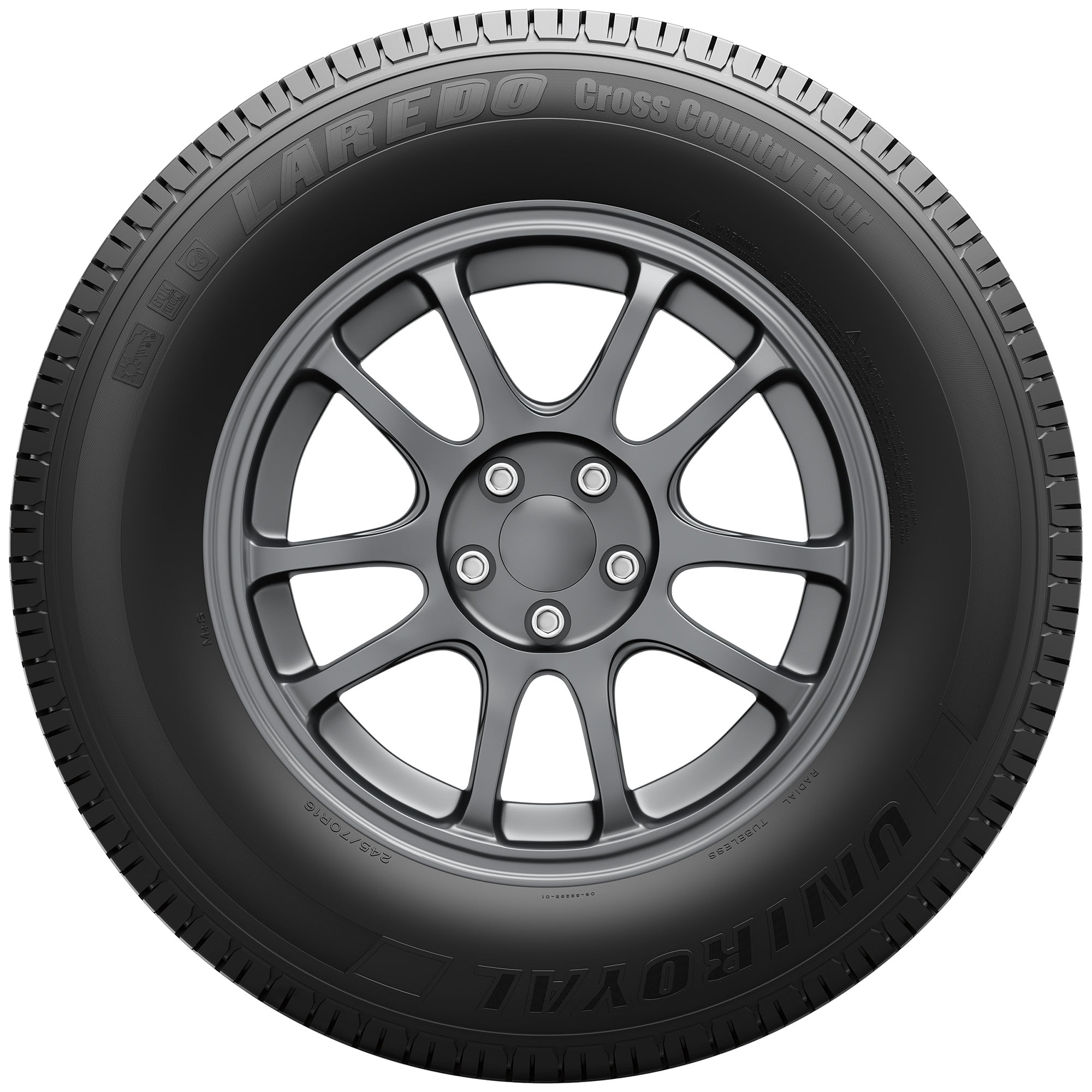 Uniroyal Laredo HD/T Radial Tire 245/75R16 116Q 