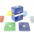thumbnail image 3 of 150 Card Icebreaker Deeper Talk Deck By Bestself Conversation Party Board Card Game Full English Blue, 3 of 5