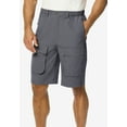 thumbnail image 5 of KingSize Men's Big & Tall Performance 12" Cargo Shorts, 5 of 6