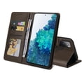 thumbnail image 5 of Dteck Wallet Case For Samsung  Galaxy S20 FE,Rugged Shockproof Flip Leather Card Slots Wallet Kickstand Case Cover,For Samsung Galaxy S20 FE,Brown, 5 of 7