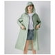 thumbnail image 5 of Wosthever Chubasquero largo Unisex para mujer, chaqueta impermeable para la lluvia con capucha, ropa impermeable portátil, traje, ropa para senderismo, Paraguas de lluvia nubes amarillas XXL Wosthever HA067004-21, 5 of 6