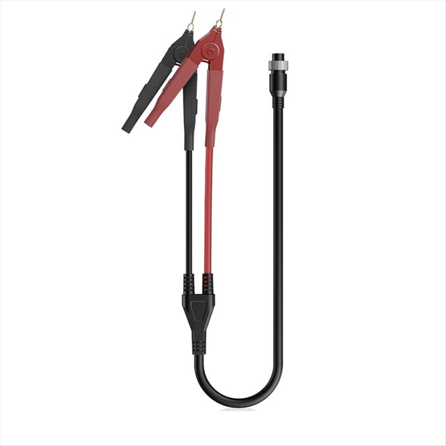-10 Battery Internal Resistance Meter Kelvin Clip Round Connector Accessory,1 * Internal Resistance Meter Kelvin Clip