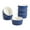 Blue, variant on 10 Strawberry Street Roma 4 oz Round Ramekin, Set of 6