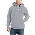 thumbnail image 1 of Fashion Hoodie Men's Stand Up Collar Zipper Hooded Sports And casual HoodieXL, 1 of 5