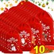 thumbnail image 2 of 10/1 piezas Bolsas de terciopelo navideñas Bolsas con cordón para envolver dulces y bocadillos Bolsas para regalos de Navidad Pulseras Joyas Bolsas de almacenamiento, 2 of 5