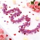 thumbnail image 4 of Guirnalda de enredadera con forma de corazón y cintas | Decoración romántica para San Valentín, bodas y fiestas | Ratán de plástico rosa o rojo de 78,74 pulgadas | 1 pieza, 4 of 5