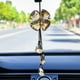 thumbnail image 2 of Colgante de buena suerte para el interior del coche, colgante para el interior del espejo retrovisor del coche, cristal de roca, exquisito colgante para el coche, decoración del hogar, 2 of 5