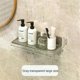 thumbnail image 1 of Storage Rack Acrylic Shelf Clear Wall Mounted Thick Transparent Floating Display Stick Bathroom Kitchen Ledge Home Organizer, 1 of 5