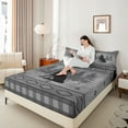 thumbnail image 4 of Castle Fairy Teens Safari Wolf Queen Sheet Sets,Tribal Aztec Bed Set, 4 of 7