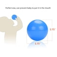 thumbnail image 3 of PlayMaty 2.75inch Ball Pit Balls - Phthalate & BPA Free Colorful Plastic Balls for Kids Swim Pool Fun Toys 50 Pcs for Toddlers and Baby Playhouse Play Tent Playpen, 3 of 7