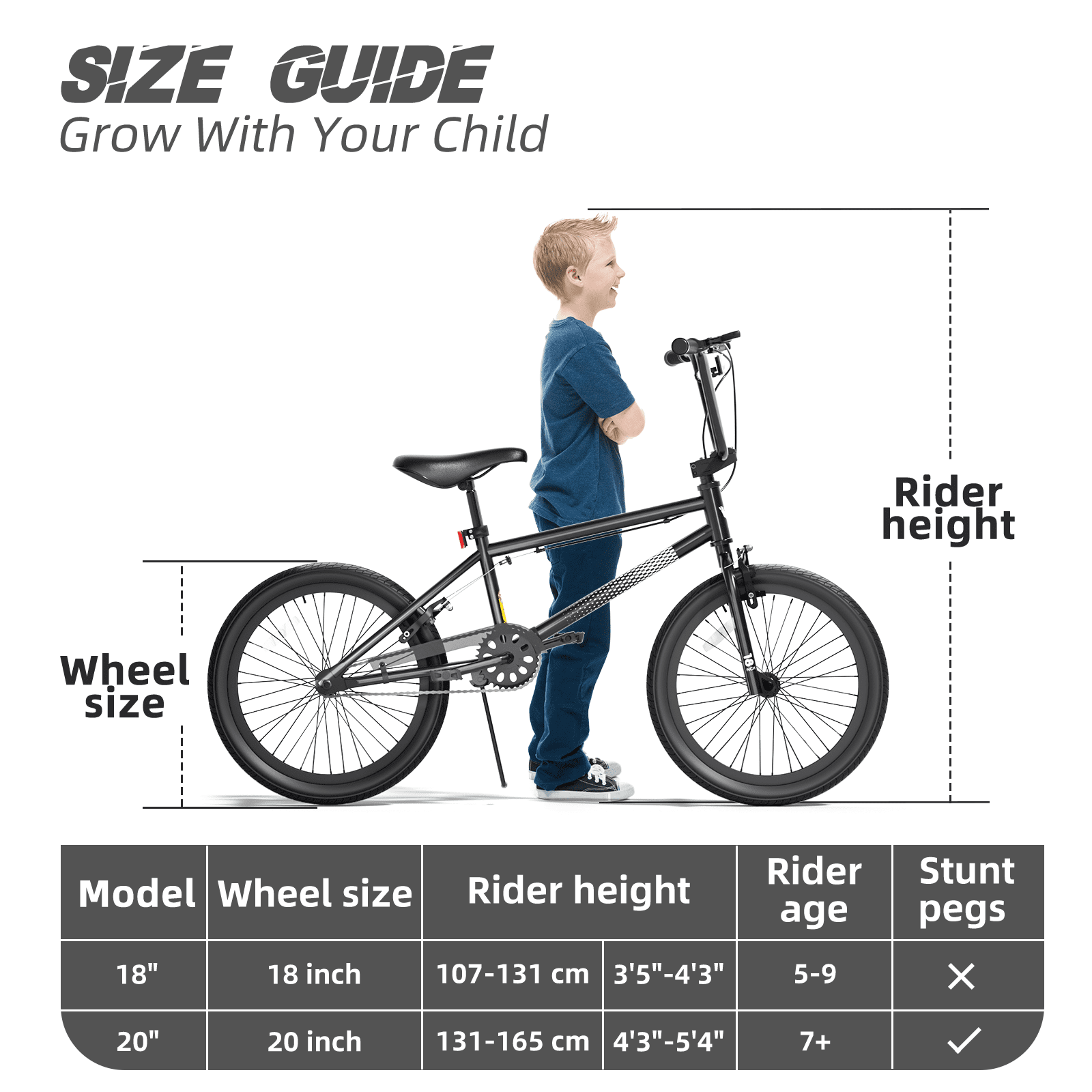 XJD BMX Kids Bike 18