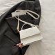 thumbnail image 1 of Bolso de mujer de color liso, estilo coreano, pequeño bolso cuadrado, nuevo estilo de invierno 2025, bolso bandolera informal sencillo, 1 of 5