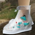 thumbnail image 6 of Waterproof Shoe Cover Kids Shoes Protectors Rain Boots For Indoor Outdoor Rainy Reusable Quality Non-slip Children Shoe Cover, 6 of 9