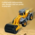 thumbnail image 4 of Qocolhg Construction Toys for 2 3 4 5 Years Old Boys Girls Kids,Friction Powered Construction Truck Toys Vehicles Sand Toys Trucks Excavator,Bulldozer,Road Roller,Ideal Gifts for Boys Toddler, 4 of 8