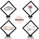 thumbnail image 5 of Organizador de joyas de 4 piezas con base, caja flotante 3D de suspensión de película delgada de PE, soporte de caja transparente a prueba de polvo antioxidante, decoración de encimera, contenedor JAMW Sencillez, 5 of 5