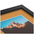 thumbnail image 3 of ArtToFrames Collage Photo Picture Frame with 3 - 5x7" Openings, Framed in Black with Amber and Black Mats (CDM-3926-138), 3 of 8
