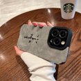 thumbnail image 3 of Luxury Suede Soft Leathe Cactusjack Hip Hop Phone Case For iPhone 11 12 13 mini 14 15 16 Pro Max XS XR Shockproof Anti-fur Shell tzw, 3 of 7