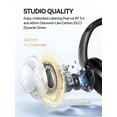 thumbnail image 3 of 1MORE SonoFlow-Pro Auriculares con cancelación de Ruido – HQ51 Auriculares Bluetooth con LDAC para Audio inalámbrico de Alta resolución, Tiempo de reproducción 100H, Bluetooth 5.4, QuietMax ANC, 3 of 5