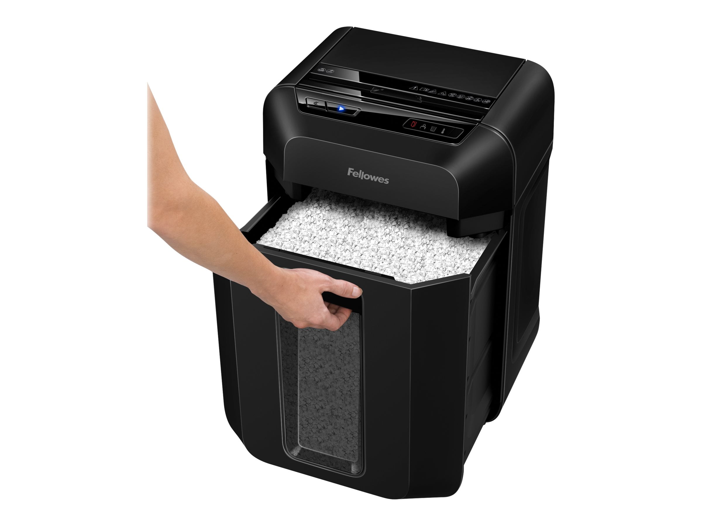 Déchiqueteuse Fellowes® AutoMax 100MA Micro-Coupe