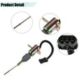 thumbnail image 3 of Unique Bargains Fuel Shut Off Stop Solenoid Valve Fit for Perkins 1300 Series Bronze Tone, 3 of 6