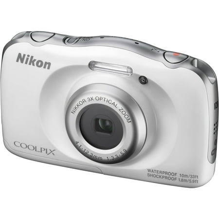 Nikon Coolpix W100 Wi-Fi Shock & Waterproof Digital Camera (Best Waterproof Camera Under $150)