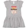 thumbnail image 3 of Inktastic Maltipoo Dog Gift Poodle Maltese Girls Toddler Dress, 3 of 5