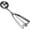 #24 (1.4Oz), variant on 1pc Mini/ Medium/ Large Cookie Scoop, Food Grade Stainless Steel Cookie Scoop for Baking, Cookie Dough Scoop, Cupcake Scoop