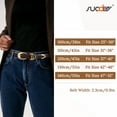 thumbnail image 7 of SUOSDEY Women Leather Belts for Jeans Dress Pants Coffee Ladies Skinny Belt, 7 of 7