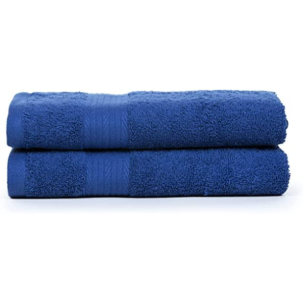 Ample Decor Hand Towel 18 x 28 inch Pack of 2 600 GSM 100 Cotton, Soft