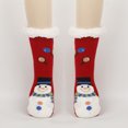 thumbnail image 2 of Christmas Socks for Women Winter Warm Thick Confinement Socks Cartoon Animal Cold Sleep Socks, 2 of 3