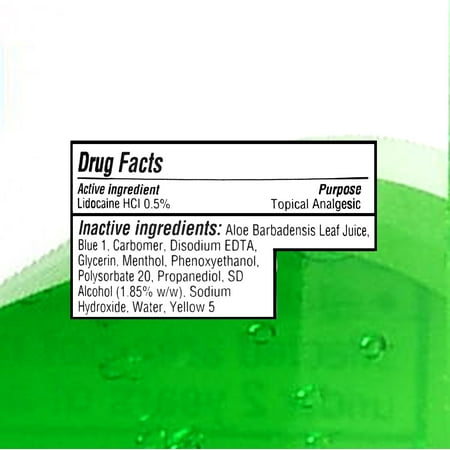 Equate Burn Relief Gel with Lidocaine, 8 oz